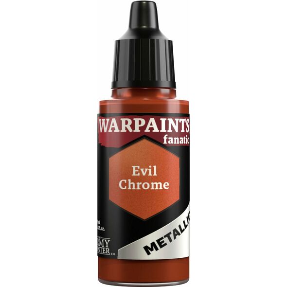Army Painter The Army Painter: Warpaints - Fanatic - Metallic - Evil Chrome