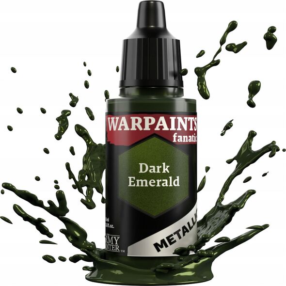 Army Painter The Army Painter: Warpaints - Fanatic - Metallic - Dark Emerald