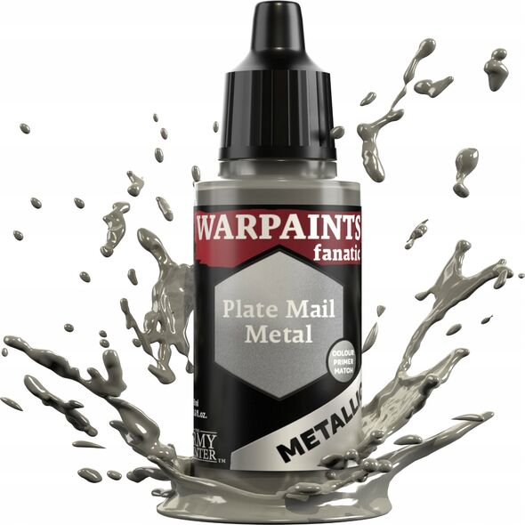 Army Painter The Army Painter: Warpaints - Fanatic - Metallic - Plate Mail Metal