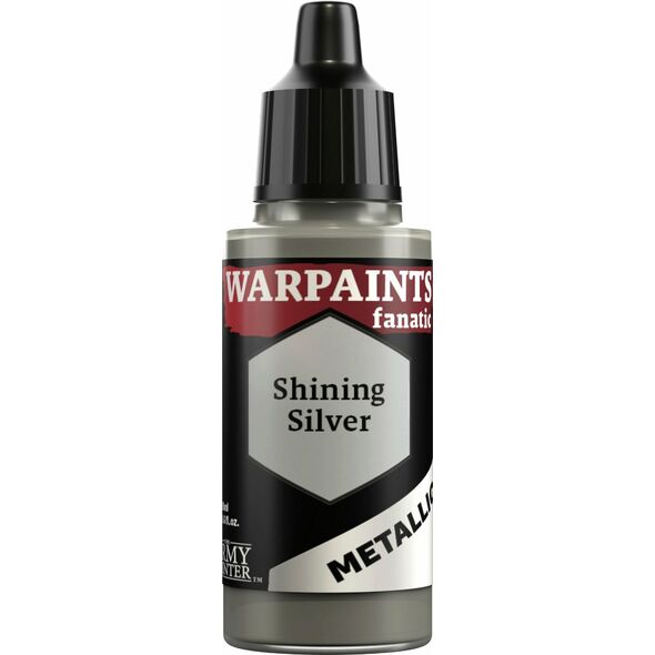 Army Painter The Army Painter: Warpaints - Fanatic - Metallic - Shining Silver