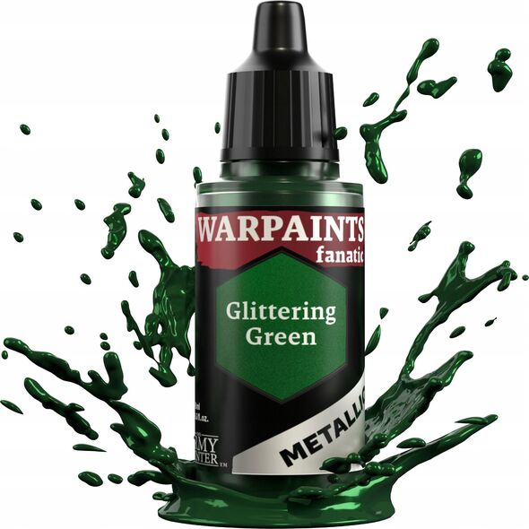 Army Painter The Army Painter: Warpaints - Fanatic - Metallic - Glittering Green