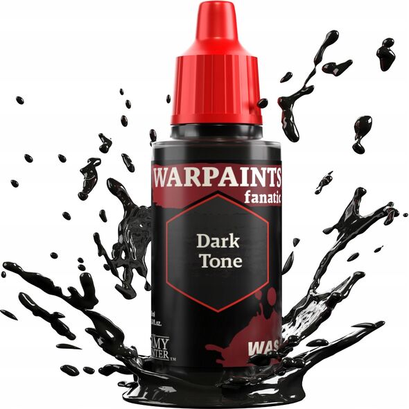 Army Painter The Army Painter: Warpaints - Fanatic - Wash - Dark Tone