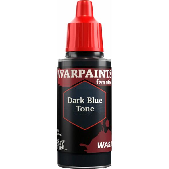 Army Painter The Army Painter: Warpaints - Fanatic - Wash - Dark Blue Tone
