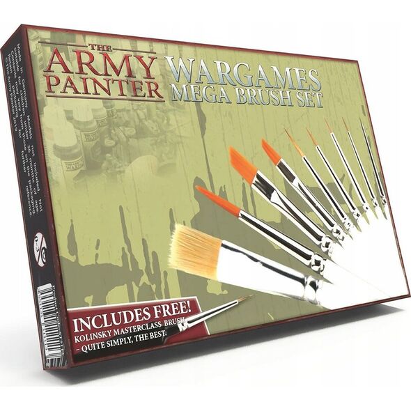 Army Painter The Army Painter: Wargames Mega Brush Set (2023)
