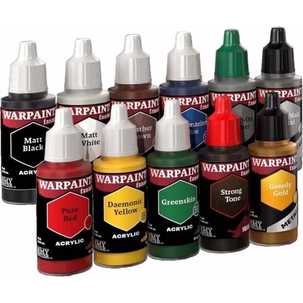 Army Painter The Army Painter: Warpaints - Fanatic - Starter Set