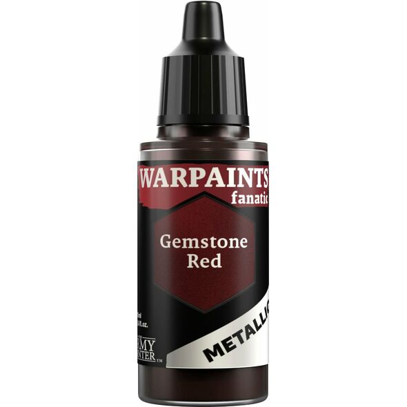 Army Painter The Army Painter: Warpaints - Fanatic - Metallic - Gemstone Red