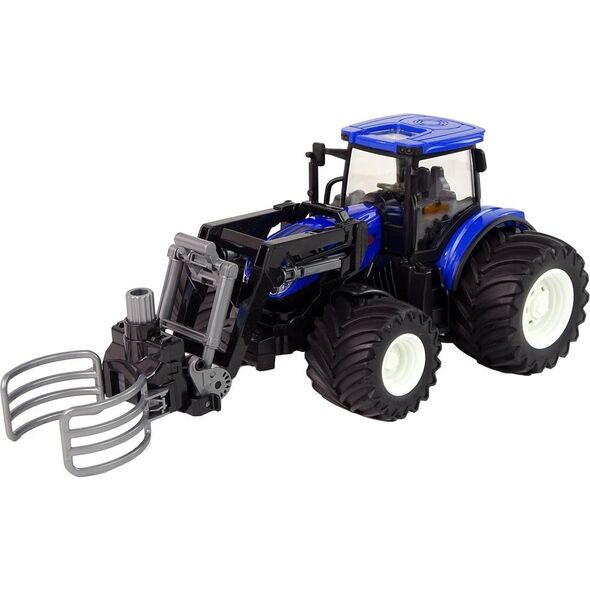 LeanToys Traktor Zdalnie Sterowany z Chwytnikiem Niebieski