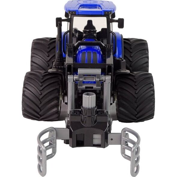 LeanToys Traktor Zdalnie Sterowany z Chwytnikiem Niebieski