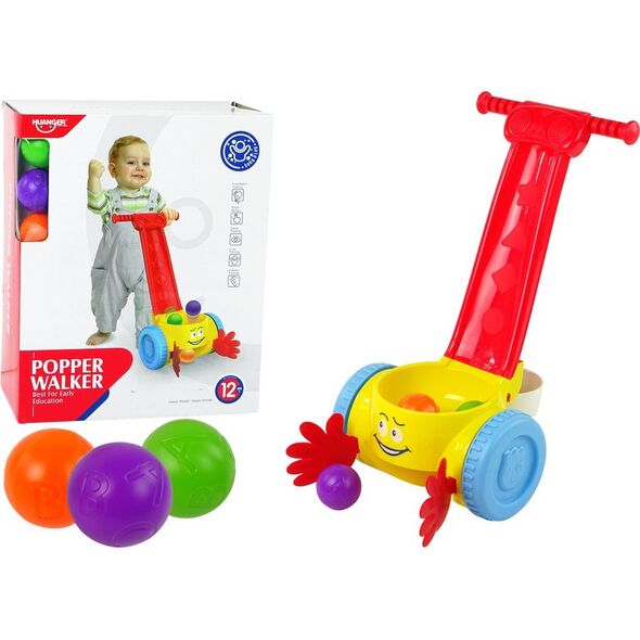 LeanToys Pchacz Zbieracz Piłek Kulek Dla Dzieci
