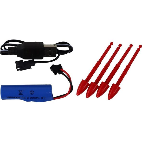 LeanToys Czołg RC Zdalnie Sterowany 27 MHz Źółty