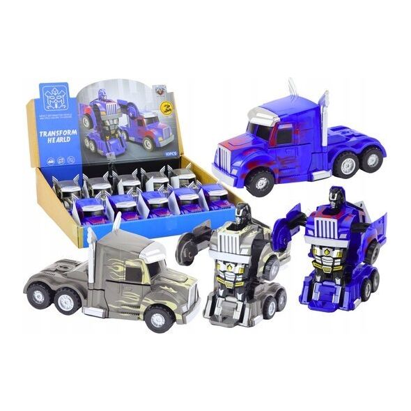 LeanToys Auto-Robot Ciężarówka 2w1 Robot 2 Kolory