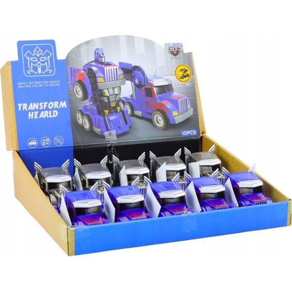 LeanToys Auto-Robot Ciężarówka 2w1 Robot 2 Kolory