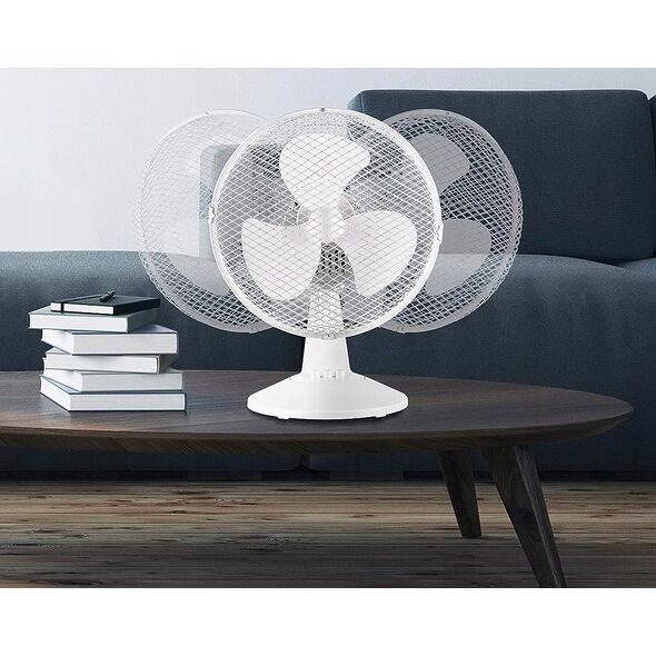 Wentylator Midea Midea | FT23-21M | Table Fan | White | Diameter 23 cm | Number of speeds 2 | Oscillation | 25 W | No
