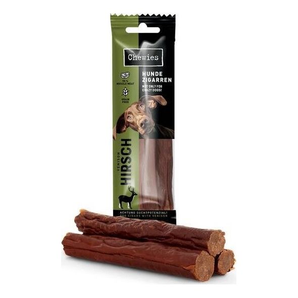 Chewies Chewies Hundezigarren Hirsch - jeleń 75g