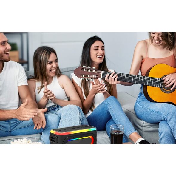 Głośnik Blitzwolf Głośnik bezprzewodowy bluetooth Blitzwolf BW-WA6 RGB 80W