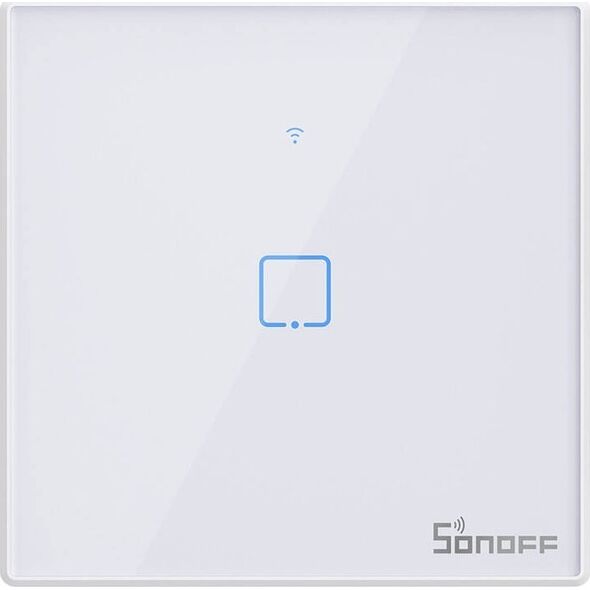 Sonoff Dotykowy włącznik światła WiFi + RF 433 Sonoff T2 EU TX (1-kanałowy) nowa wersja