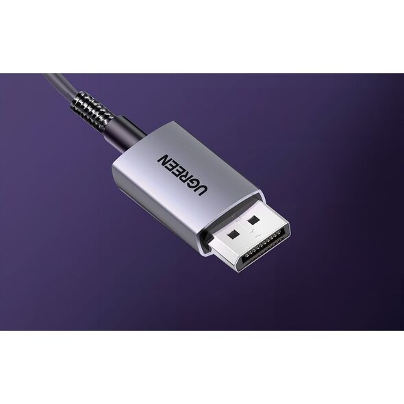 Kabel Ugreen Kabel DisplayPort do HDMI Ugreen DP115, 8k 60 Hz, 2m (czarny)
