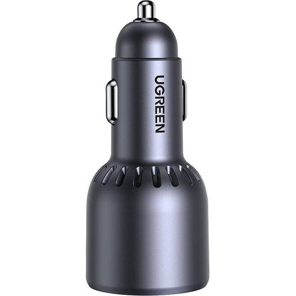 Ładowarka Ugreen Ładowarka samochodowa Ugreen EC703, USB + 2x USB-C, 75W (czarna)
