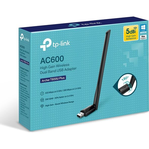 Karta sieciowa TP-Link TP-LINK Adapter Archer T600U Plus Black