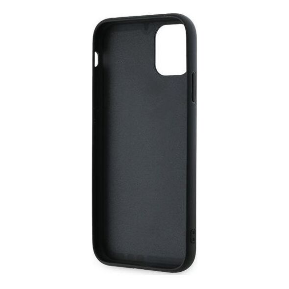 Karl Lagerfeld Karl Lagerfeld KLHCN61PQDSMGK iPhone 11 / Xr 6.1" czarny/black hardcase Diagonal Quilted Script