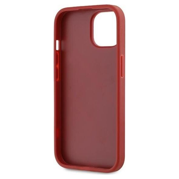 Karl Lagerfeld Karl Lagerfeld KLHCP15SPQDSMGR iPhone 15 / 14 / 13 6.1" czerwony/red hardcase Diagonal Quilted Script