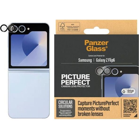 PanzerGlass PanzerGlass Picture Perfect Sam Z Flip6 F741 7374 camera lens