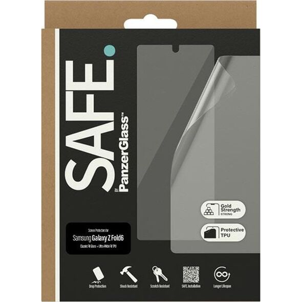PanzerGlass SAFE by PanzerGlass Sam Z Fold6 F956 Bundle 2in1 Screen Protector Ultra Wide-Fit + TPU Classic Fit SAFE95869
