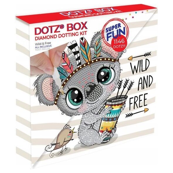 DIAMOND DOTZ DIAMOND DOTZ DOTZ BOX WILD AND FREE