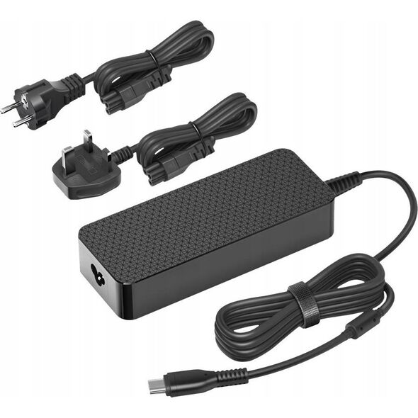 Zasilacz do laptopa Sandberg USB-C AC Charger PD100W EU+UK