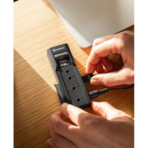 HUB USB Sandberg USB-3 Cloner+Dock M2+NVMe+SATA