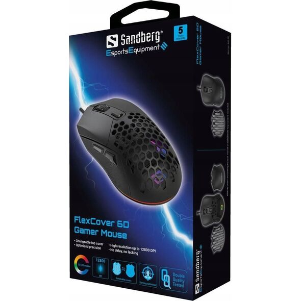 Mysz Sandberg FlexCover 6D Gamer Mouse