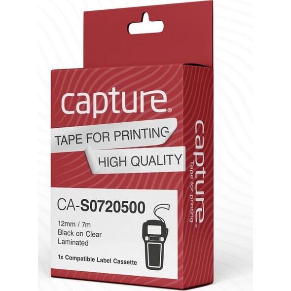 Capture 12mm x 7m Black on