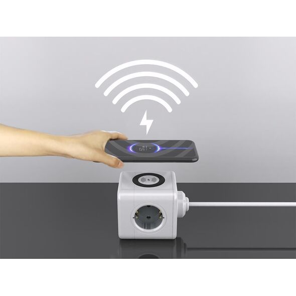 Kabel zasilający MicroConnect Power Cube with Wireless