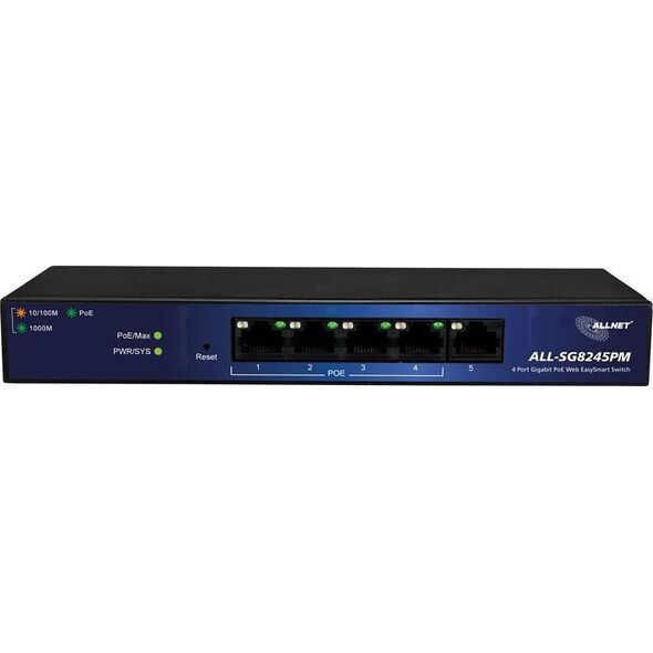 Switch Allnet 5P ALLNET ALL-SG8245PM POE+ M