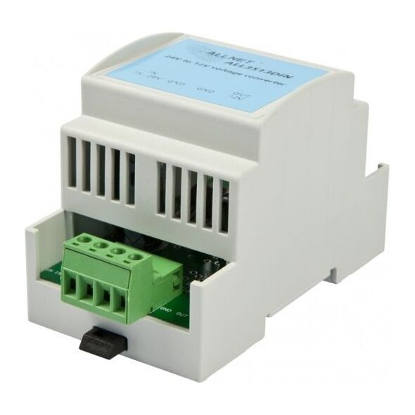 Allnet ALLNET Ersatznetzteil/Spannungswandler 12V/1,5A IN: 15..~36VDC -> OUT: 12VDC / 24V auf 12V / DC Step-Down-Wandler