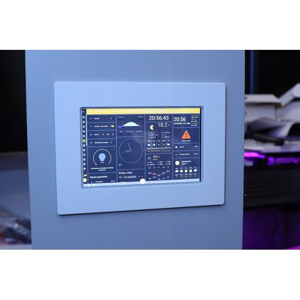 Allnet ALLNET Touch Display Tablet 10 inch zbh. Bezel for mounting frame, white wideTouch Display Tablet 10 Zoll zbh. Blende für Einbaurahmen, weiß brei
