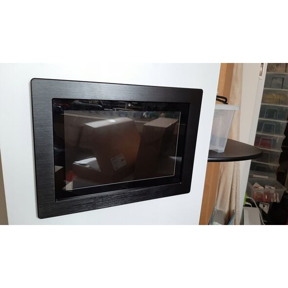 Allnet ALLNET Touch Display Tablet 10 Zoll zbh. Blende für Einbaurahmen silber schmal