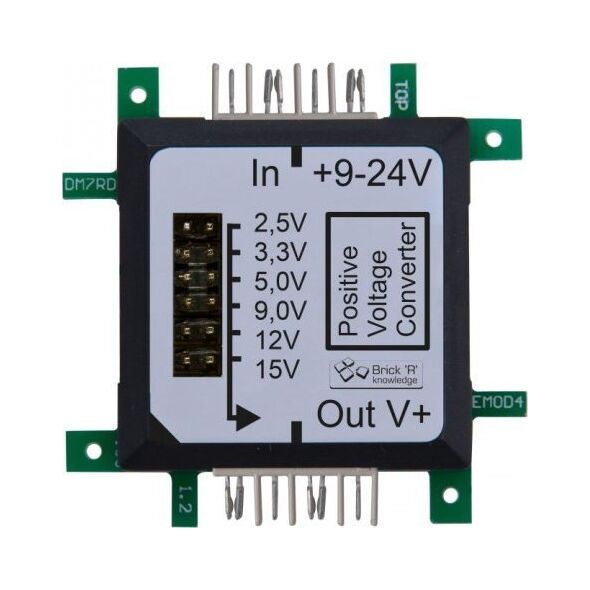Allnet ALLNET BrickRknowledge Spannungsregler PWR 7...24V DC to +2,5/+3,3/+5/+9/+12/+15V, 5A/1A