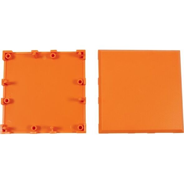 Allnet ALLNET BrickRknowledge Kunststoffschale 2x2 orange oben und unten 10er Pack
