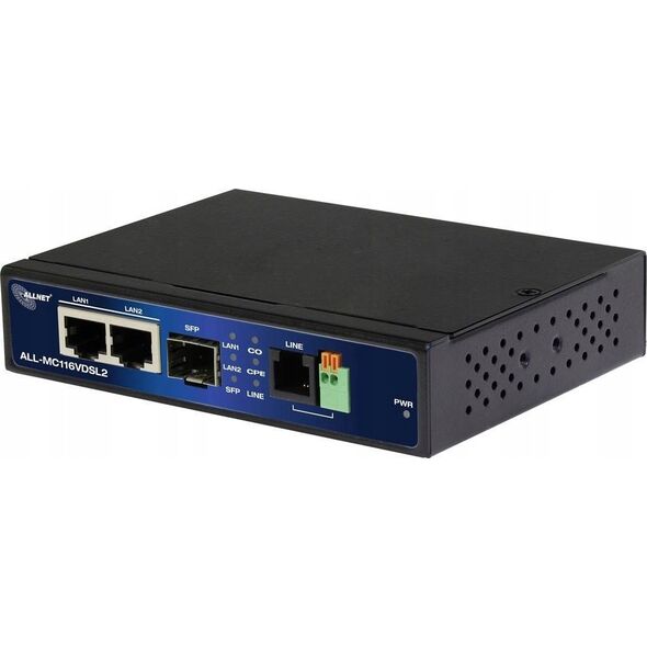 Modem Allnet Z ALLNET Punkt-zu-Punkt Modem VDSL2 via 2-Draht unmanaged ALL-MC116V2 / Max. 3km mit max. 160Mbit/s