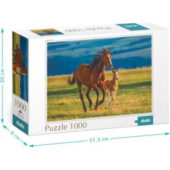 Dodo *****Puzzle 1000el Nauka źrebaka DOB1149 01149
