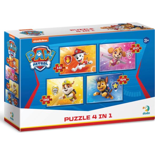 Dodo *****Puzzle 4w1 Paw Patrol DOB5505 05505
