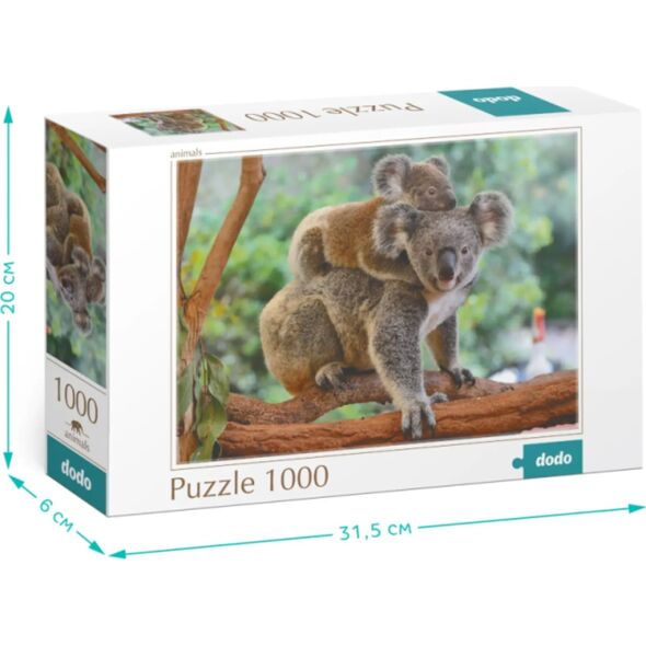 Dodo *****Puzzle 1000el Mały Koala i mama DOB1217 01217