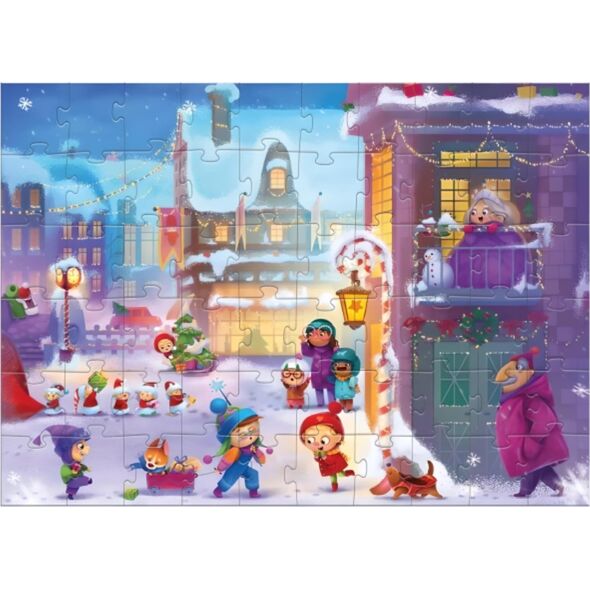 Dodo *****Puzzle 60el Świąt.Miasteczko DOB4317 04317