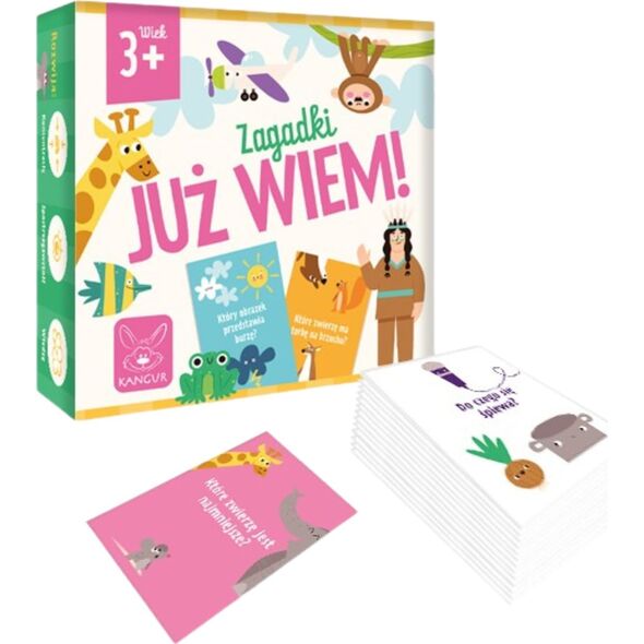 Kangur Gra Już wiem 3+ Zagadki 41152
