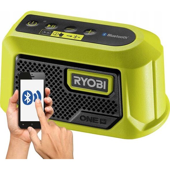 Głośnik Ryobi AKUMULATOROWY GŁOSNIK Mini głośnik Bluetooth 18V ONE+ RYOBI
