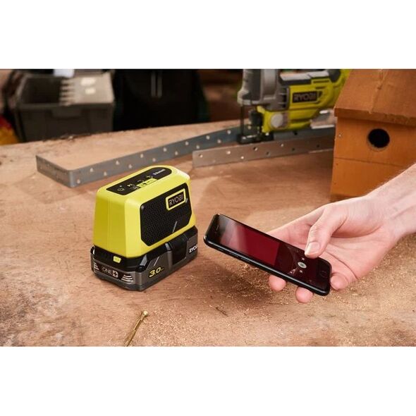 Głośnik Ryobi AKUMULATOROWY GŁOSNIK Mini głośnik Bluetooth 18V ONE+ RYOBI