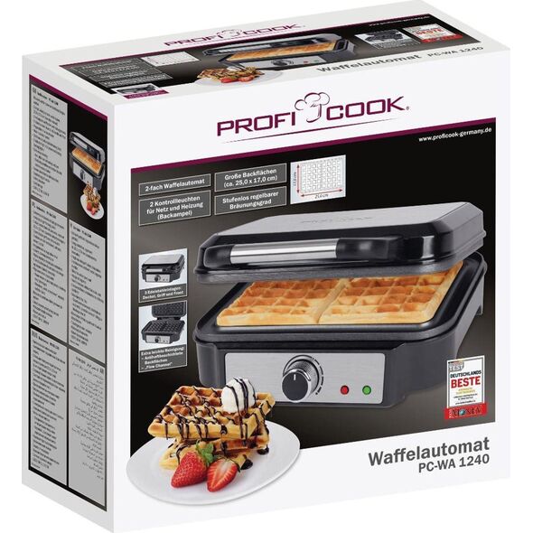 Gofrownica ProfiCook GOFROWNICA PROFICOOK PC-WA 1240
