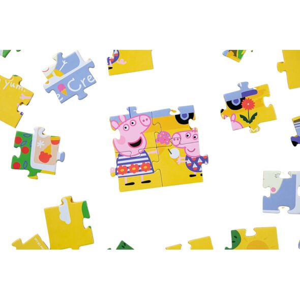 Dodo PUZZLE ŚWINKA PEPPA 30 ELEMENTÓW UROCZA PRZYGODA DLA MALUCHÓW UKŁADANKA