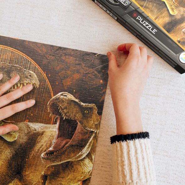 Dodo PUZZLE PARK JURAJSKI 500 ELEMENTÓW UKŁADANKA JURASSIC WORLD MEGA ZESTAW